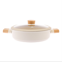 Emsan Swiss Crystal Karnıyarık Tencere 30 cm Creamy