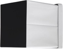 SONGMICS Depolama Alanlı Tabure, 300 kg'a Kadar Dayanıklı, Beyaz, 38 x 38 x 38 cm, LSF103