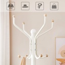 SONGMICS Askı Standı, Sağlam Metal Elbise Askısı, Gardırop Boyu Yaklaşık 182 cm, Beyaz, Rcr19W