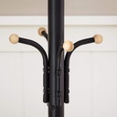 SONGMICS Askı Standı, Sağlam Metal Elbise Askısı, Gardırop Boyu Yaklaşık 182 cm, Siyah, Rcr19B