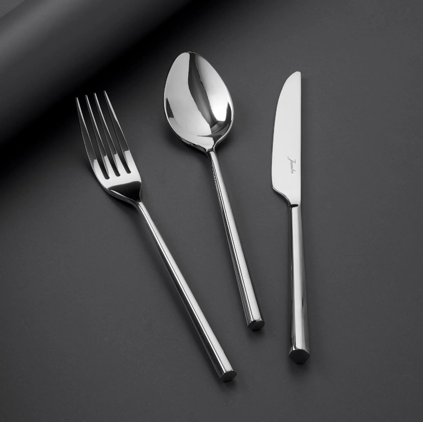 Jumbo 1001 84 Parça 12 Kişilik Çatal Kaşık Bıçak Seti