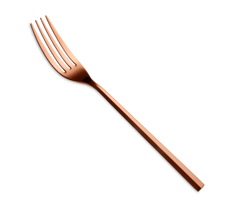 Jumbo 1001 Titanyum Bronz 12 Kişilik 84 Parça Çatal Kaşık Bıçak Takımı