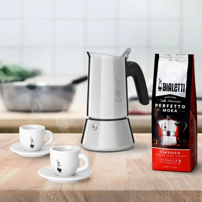 Bialetti Moka Pot Çelik Venüs 4 Cup