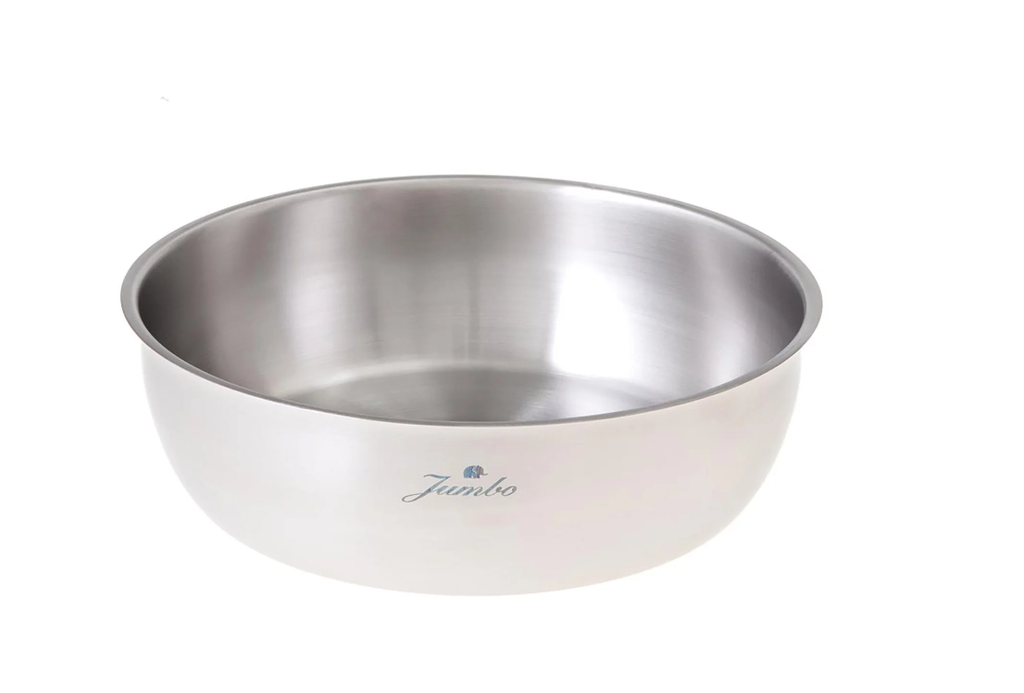 Jumbo 3'lü Mat Cam Saklama Kabı Paslanmaz Çelik Kapaklı 21 cm Sağlıklı Kullanım