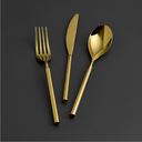 Jumbo 6000 Roller Titanyum Gold 84 Parça 12 Kişilik Çatal Kaşık Bıçak Seti