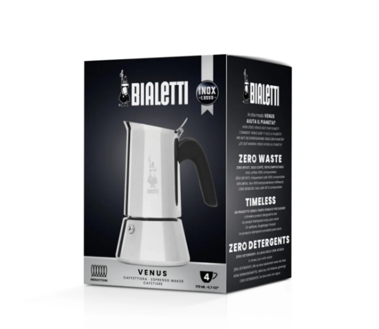 Bialetti Moka Pot New Venus 2 Cups