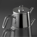 Jumbo Doha 2,3 Lt İndüksiyon Uyumlu Paslanmaz Çelik Çaydanlık - Bulaşık Makinesinde Yıkanabilir Özellikte