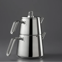 Jumbo Doha 2,3 Lt İndüksiyon Uyumlu Paslanmaz Çelik Çaydanlık - Bulaşık Makinesinde Yıkanabilir Özellikte