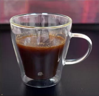 Jumbo Glory Double Wall 2'li Kulplu Bardak 250 Ml