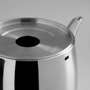 Jumbo Lizbon 3 Lt Siyah Paslanmaz Çelik Çaydanlık – Bakalit Kulplu, Kendinden Süzgeçli, Dayanıklı Tasarım