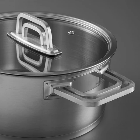 Jumbo Montreal 8 Parça Mat Çelik Tencere Seti