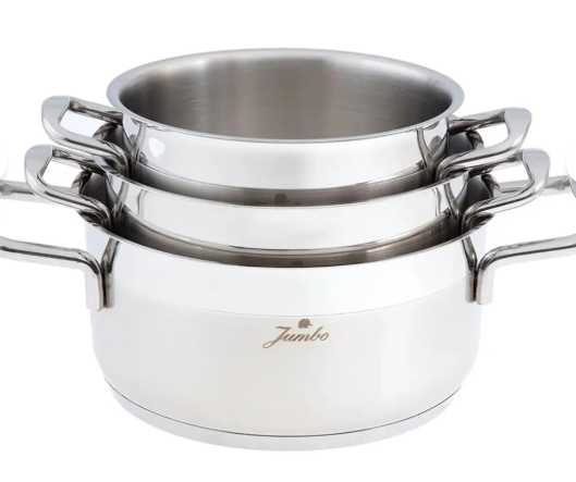 Jumbo Myra 6 Parça Midi Tencere Seti