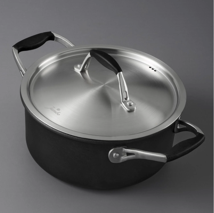 Jumbo New Moment Diamond Siyah Derin Tencere 20 cm