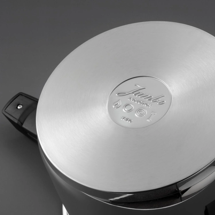 Jumbo Procook 4,5 lt Siyah - Gri Düdüklü Tencere