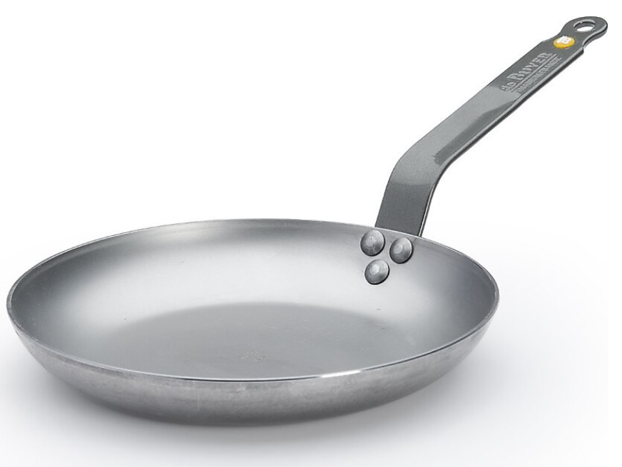 De Buyer Mineral B Çelik Omlet Tavası 24 cm