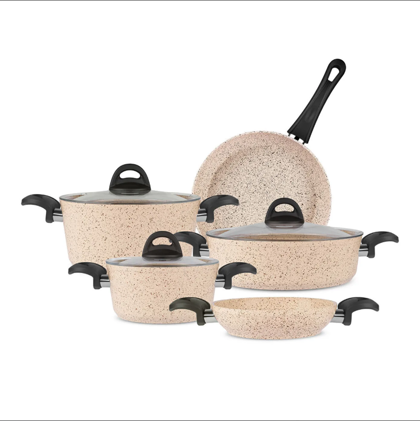 Karaca Biogranit Sare 13 Parça Tencere Seti