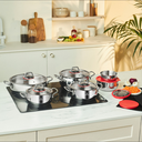 Karaca Emirgan Xl 13 Parça Saklama Kaplı Tencere Seti