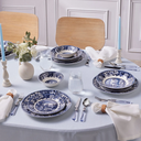 Karaca Forever Bone Old Town 24 Parça 6 Kişilik Yemek Takımı