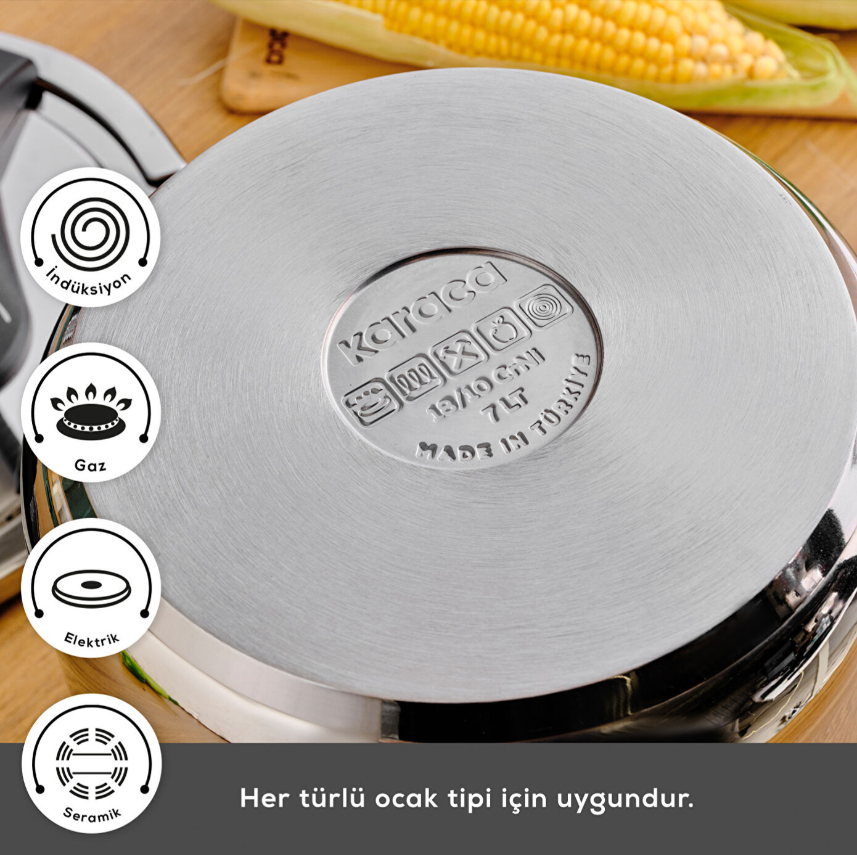 Karaca Marsilya Düdüklü Tencere 7 Litre