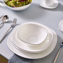 Karaca Rain 41 Parça 6 Kişilik Yemek Takımı Platin