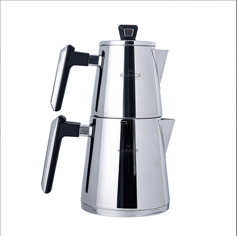 Karaca Space PowerSteel Pro 316 Çelik Çaydanlık Takımı Large