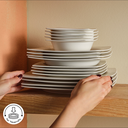 Karaca Square Bone Flava 24 Parça 6 Kişilik Yemek Takımı