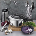 Korkmaz Vita Plus Düdüklü Tencere 3 Litre Rosa Gold