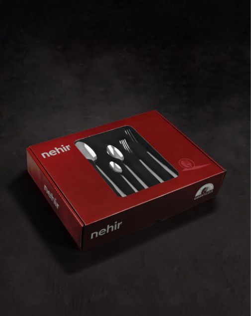 Nehir Milano Sade 6 Kişilik 30 Parça Çatal Kaşık Takımı