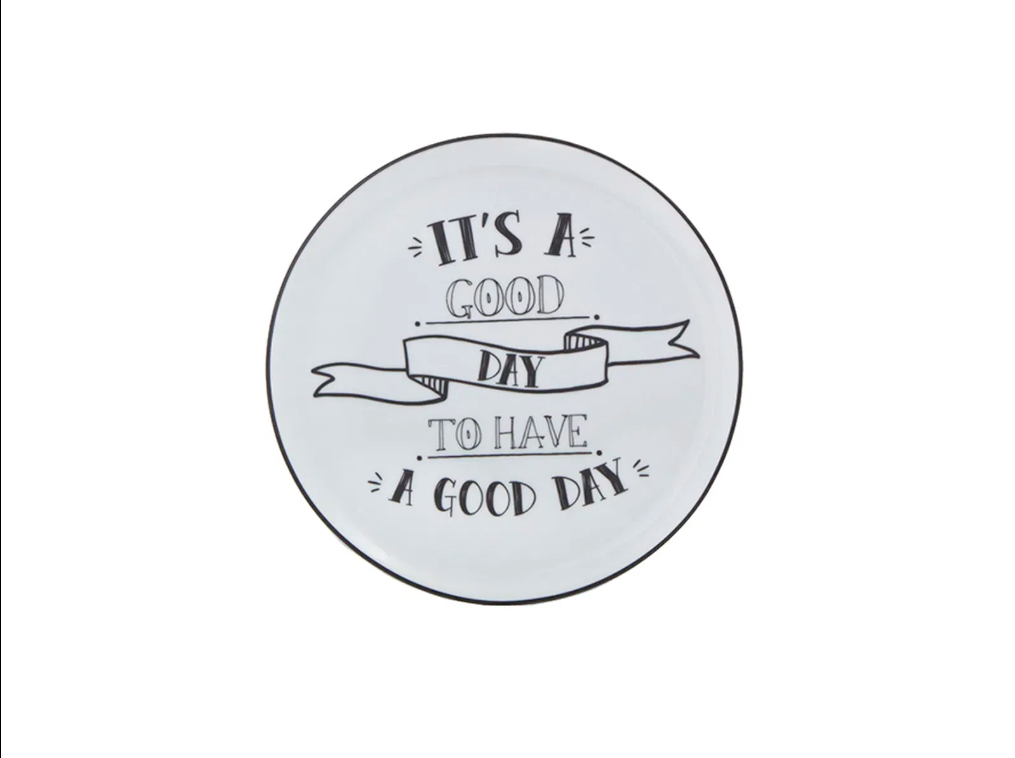 Porland 04A+P021121 Be Happy Yazı Desenli 31 Parça Kahvaltı Takımı