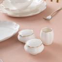 Emsan Istanbul Porselen Gonca 29 Parça 6 Kişilik Yemek Takımı Gold