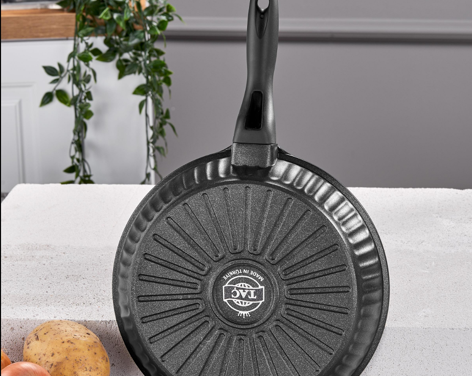 Taç Valeriya Döküm Tava 26 cm Siyah - TAC-3692