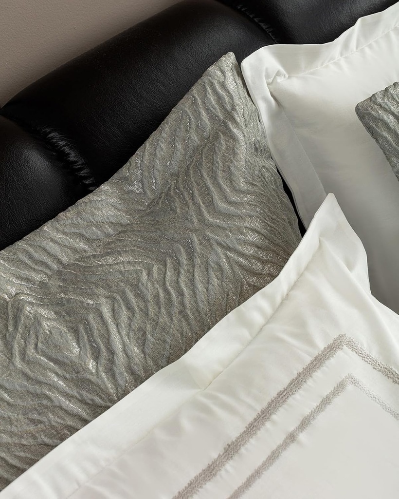 Madame Coco Vence Çift Kişilik 8 Parça Çeyiz Seti Gri