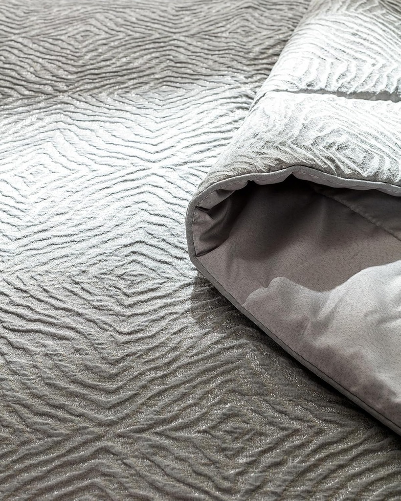 Madame Coco Vence Çift Kişilik 8 Parça Çeyiz Seti Gri