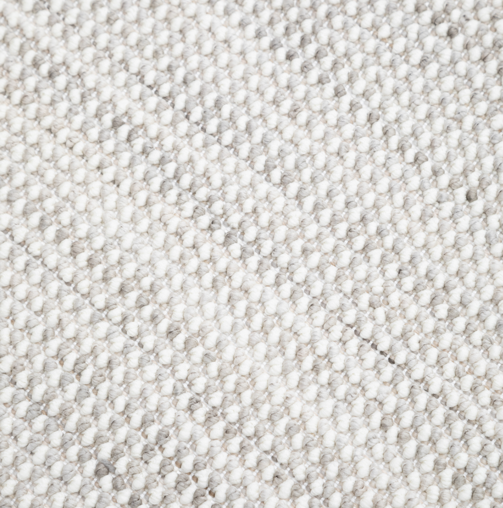 Terri halı gri beyaz 120x180 cm