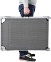 SONGMICS Ayarlanabilir ve Katlanabilir Gölgelikli Şezlong, 55x193x31 CM, Gri Kırçıllı, GCB19TG