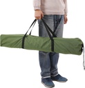 SONGMICS Üniseks Yetişkin Kamp Yatağı, Kamp Yatağı, TÜV Rheinland tarafından test edilmiştir, maksimum statik yük kapasitesi 260 kg, 206 x 45 x 75 cm GCB25J, yeşil, 205 x 75 x 46 cm
