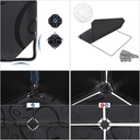 SONGMICS 10 Seviyeli Ayakkabı Dolabı, DIY, PP Plastikten, Devrilme Korumalı, 48 x 36 x 173 cm, Siyah LPC10H