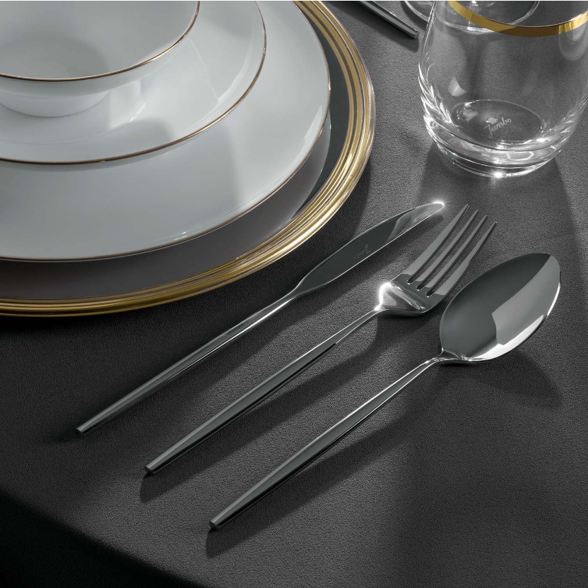 Jumbo 5900 Infinity 84 Parça Kaşık Takımı (1 adet küçük bıçak eksik)