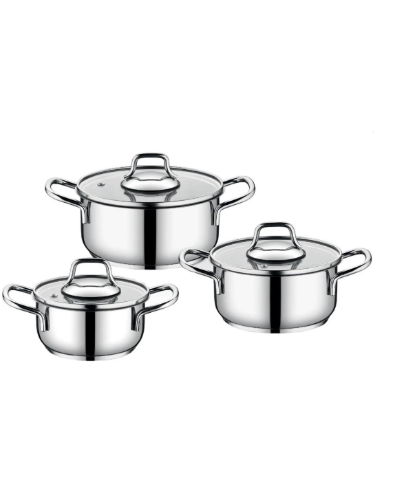 Aryıldız Solo 6 Parça Çelik Güveç Seti