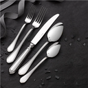 Hisar Floransa 84 Parça Çelik Çatal Kaşık Bıçak Seti