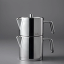 Jumbo Metalix Midi Paslanmaz Çelik 1,2 Litre Gümüş Çaydanlık Düşme Önleyici Kapaklı