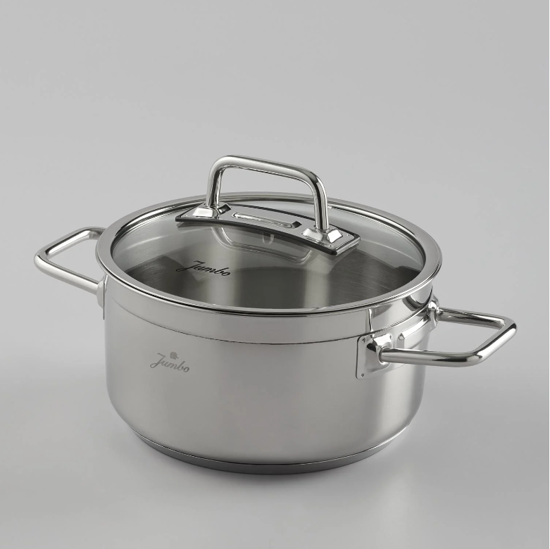 Jumbo Modena 16 Xl Paslanmaz Çelik Derin Tencere