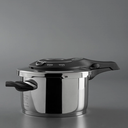 Jumbo Procook 4,5 lt Siyah - Gri Düdüklü Tencere