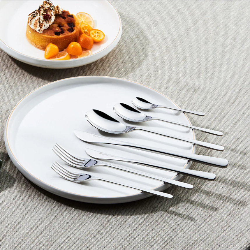 Karaca Influx 84 Parça 12 Kişilik Premium Kutulu Çatal Kaşık Bıçak Takımı