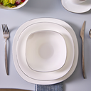 Karaca Rain 41 Parça 6 Kişilik Yemek Takımı Platin