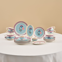 Karaca Spello Blue 26 Parça 6 Kişilik New Bone Kahvaltı / Servis Seti