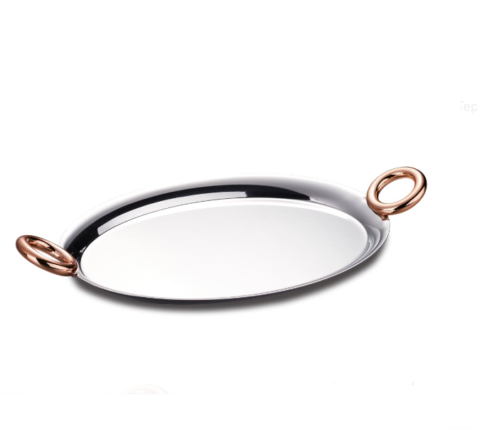 Korkmaz Freedom Rosegold Servis Tepsisi