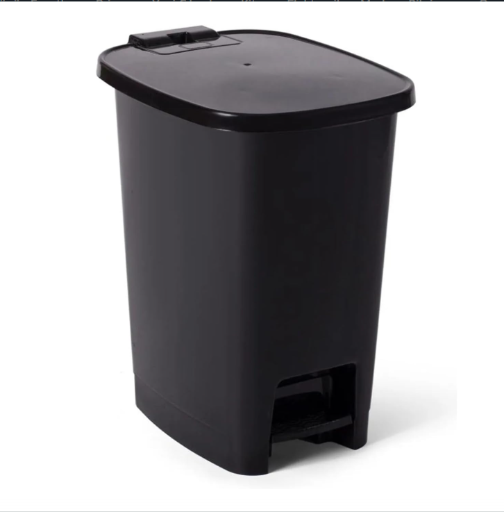 Miss Collection Lüx Serisi Pedallı 25 Litre Çöp Kovası Siyah