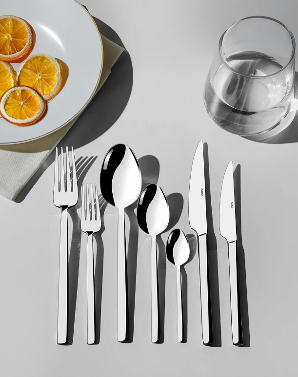 Nehir Dalyan Sade 12 Kişilik 84 Parça Kutulu Çatal Kaşık Bıçak Takımı