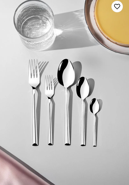 Nehir Milano Sade 6 Kişilik 30 Parça Çatal Kaşık Takımı